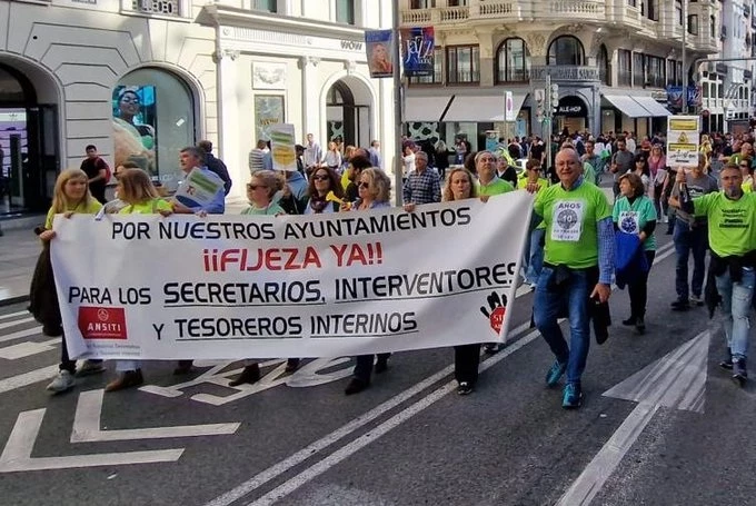 Noticias 23 Interinos se concentrarán el 7 de octubre en el Congreso contra el abuso de la temporalidad en las AAPP