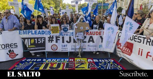 Noticias 14 El personal público denuncia ante el Congreso el abuso de temporalidad